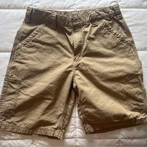 Carhartt Men's Dark Khaki Work Cargo Shorts 34